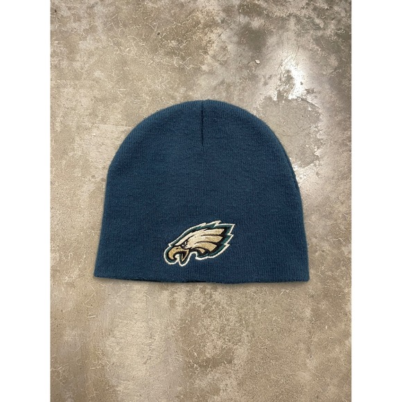 Yupoong Other - Yupoong Philadelphia Eagles Beanie Hat Mens Midnight Green Knit Cap NFL Logo